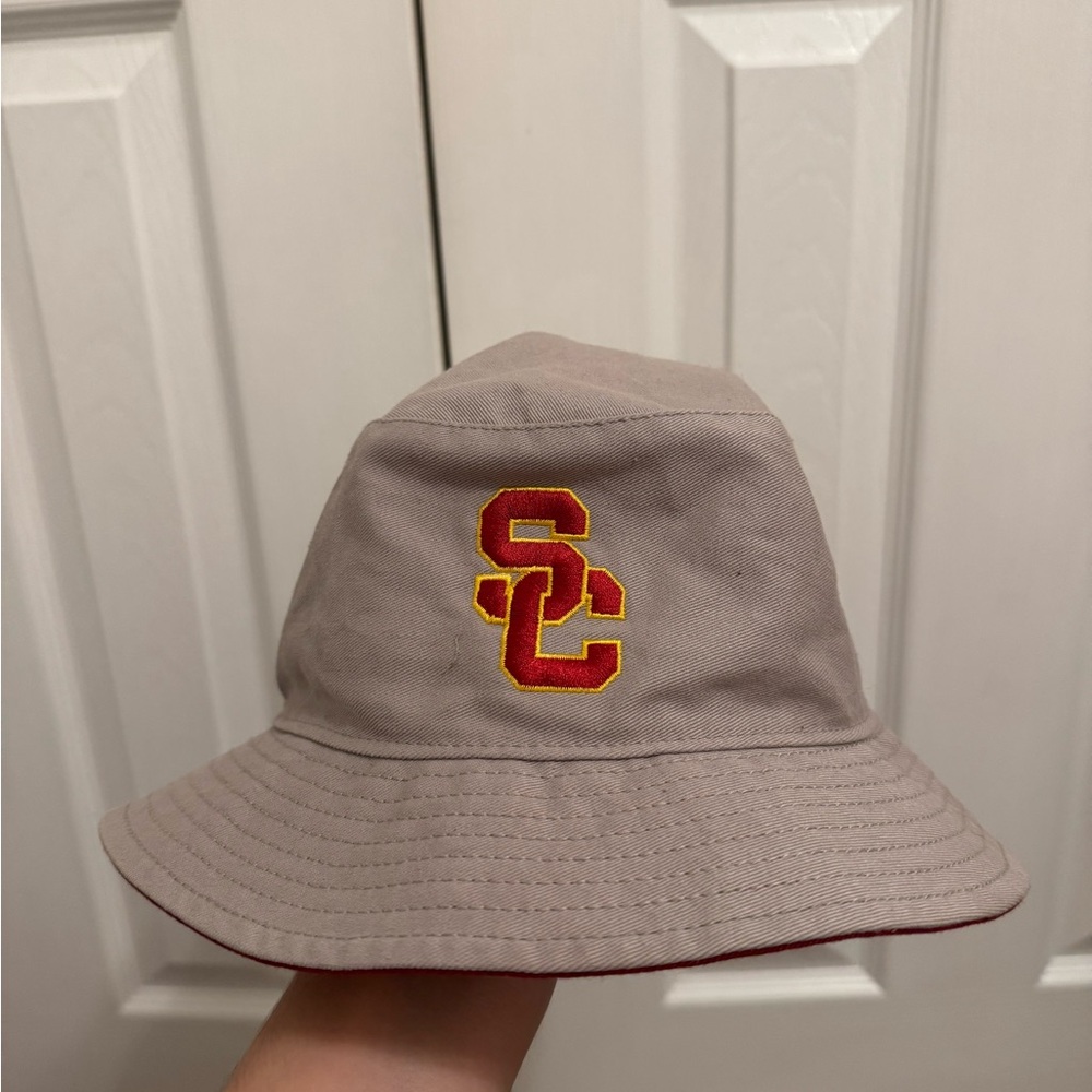 USC Trojans Gray Bucket Hat